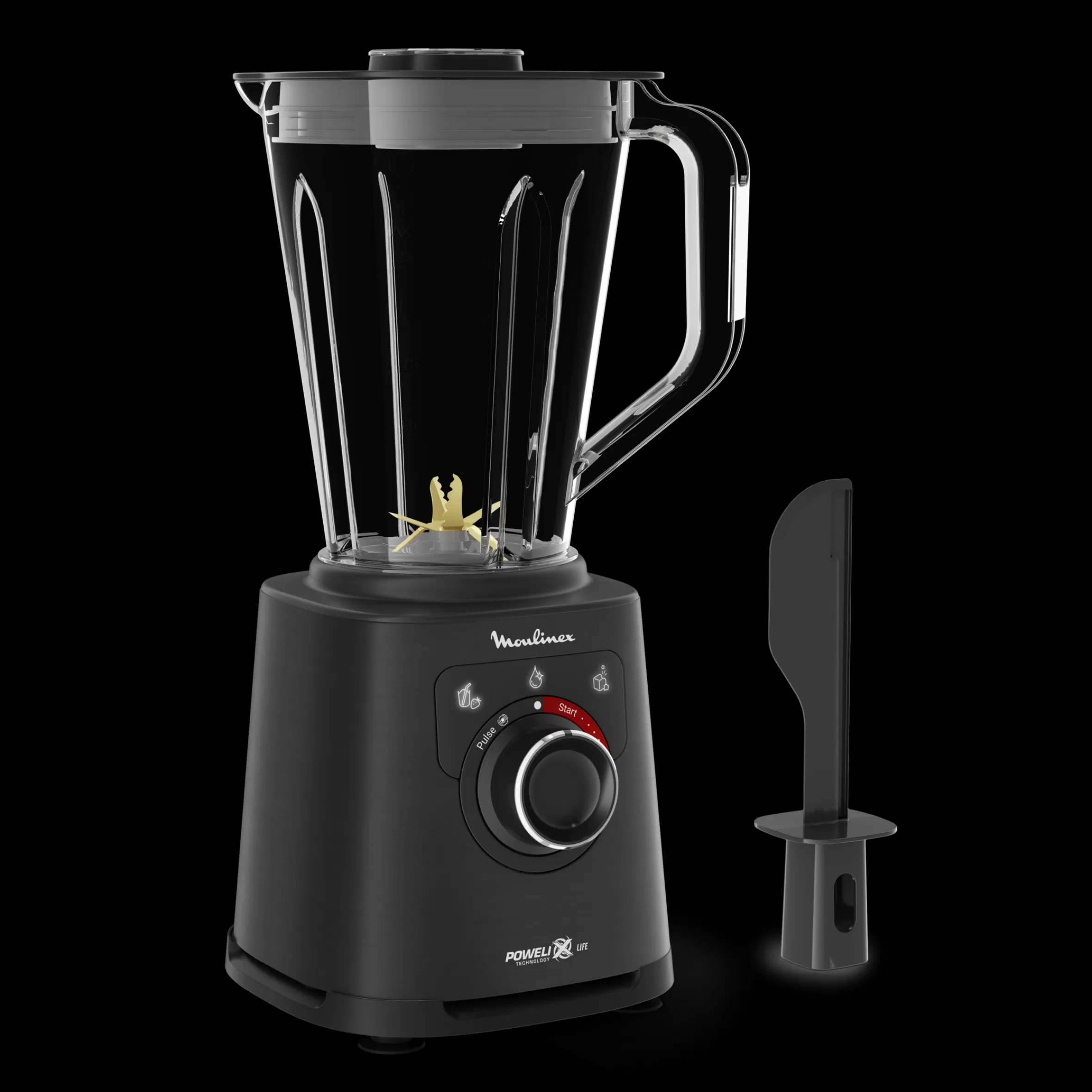 Moulinex Blenders<Blender Perfectmix + 1200 W Zwart