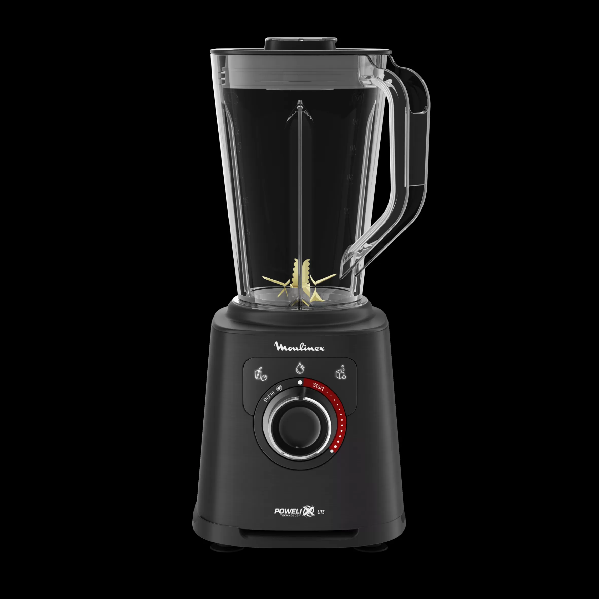 Moulinex Blenders<Blender Perfectmix + 1200 W Zwart