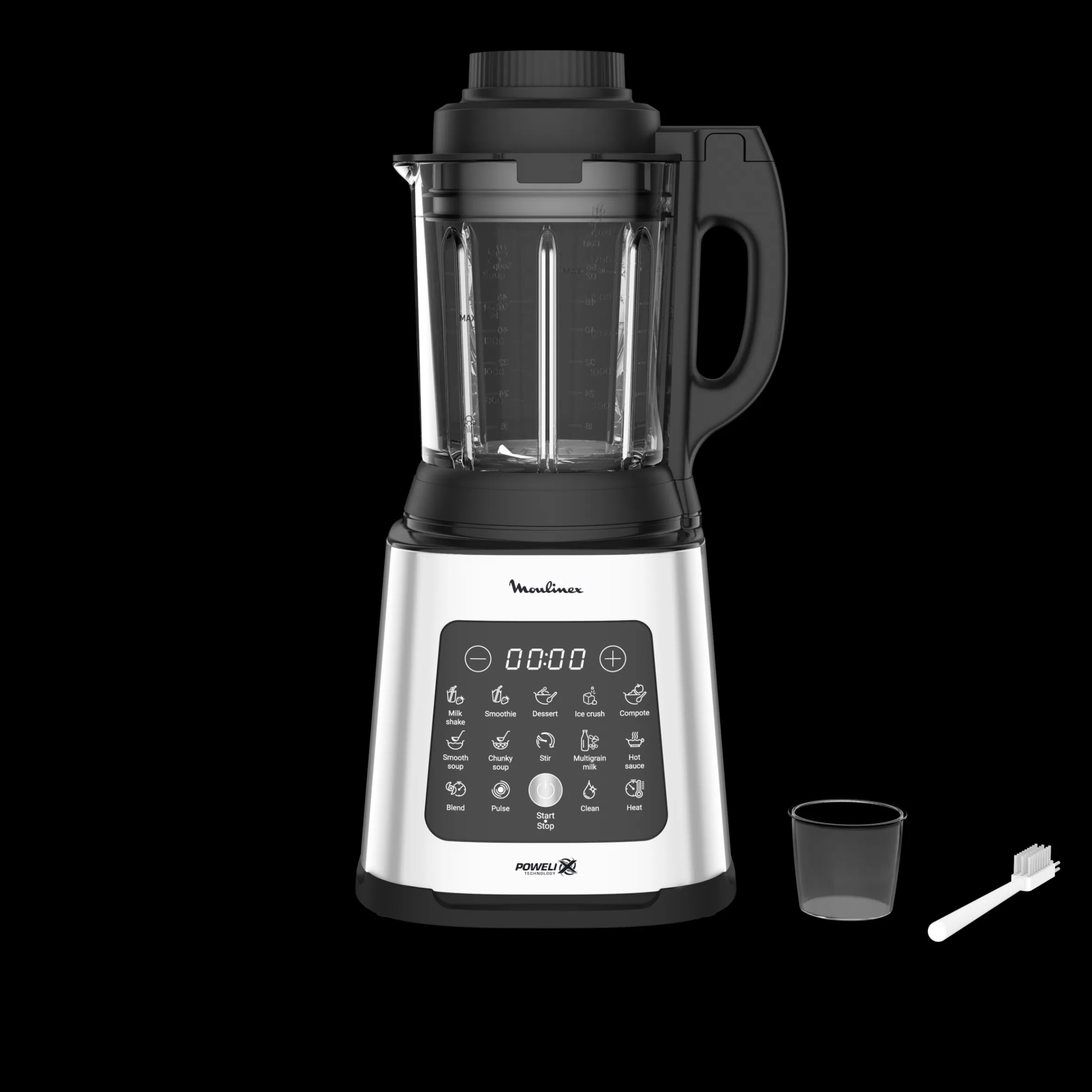 Moulinex Blenders<Blender Perfectmix Cook 1400 W Zilver