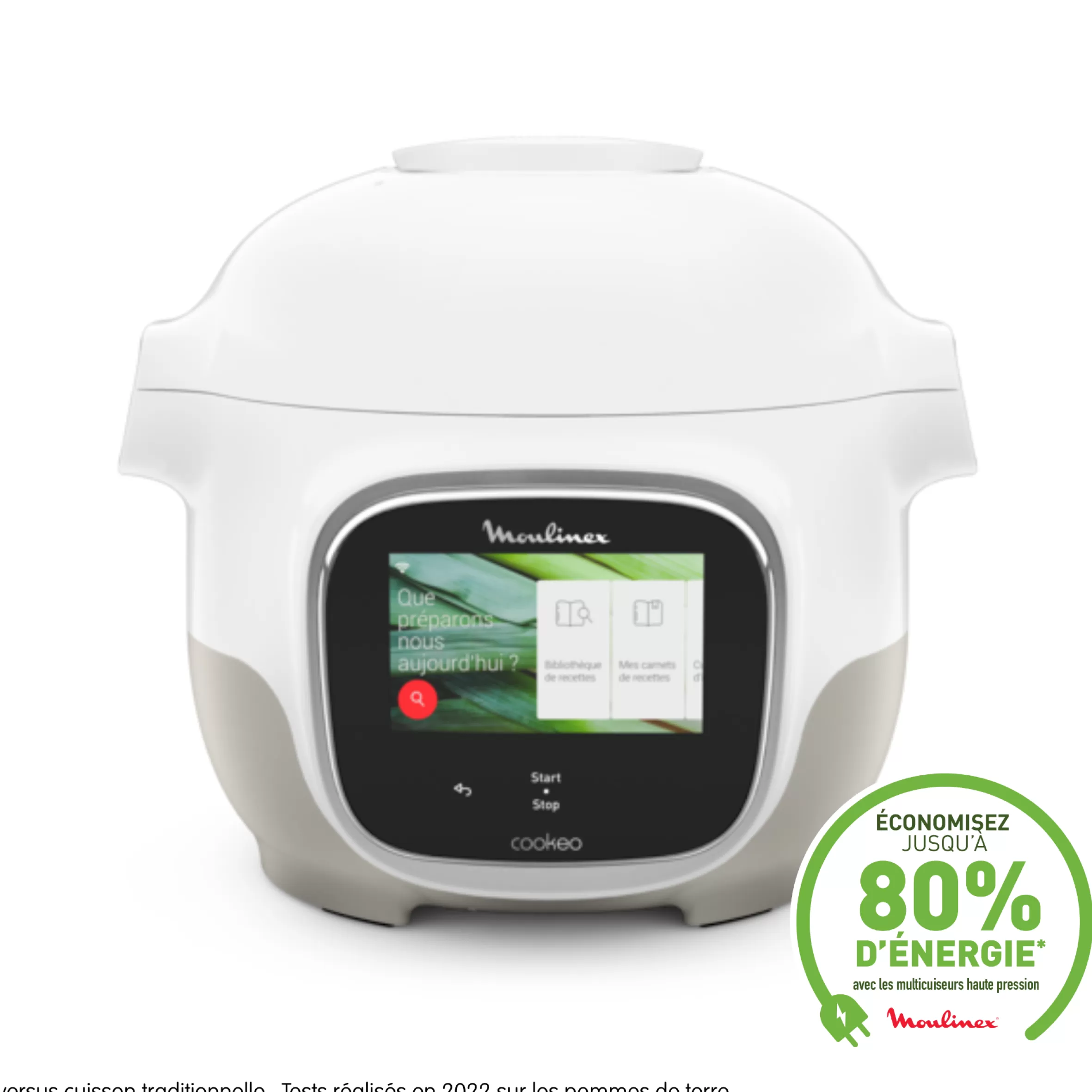 Moulinex Cookeo<Cookeo Touch Mini, verbonden multicooker, 3L (2 personen), touchscreen