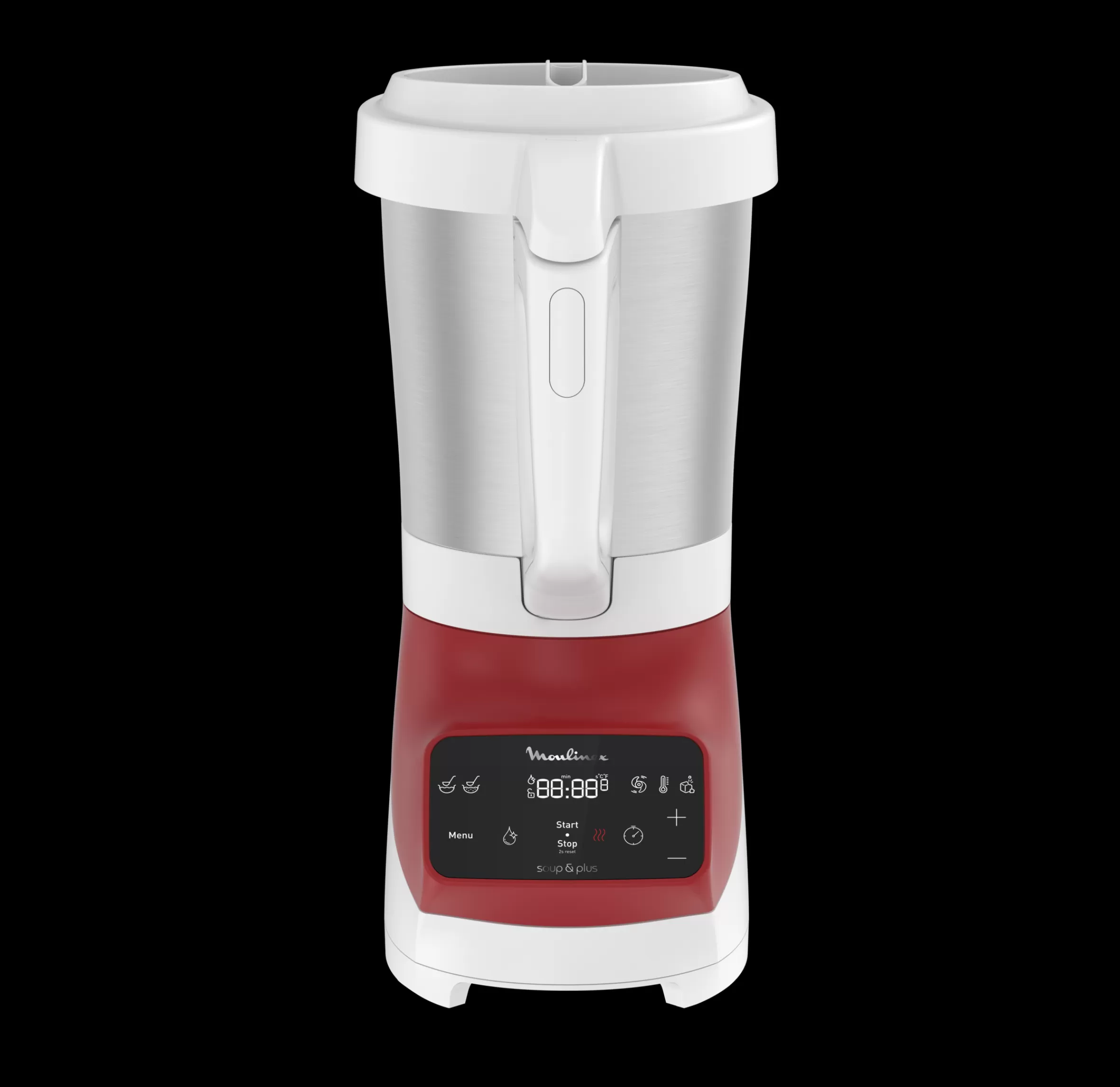 Moulinex Verwarmde blenders en soepmakers<Soup&Plus Rood 1100 W